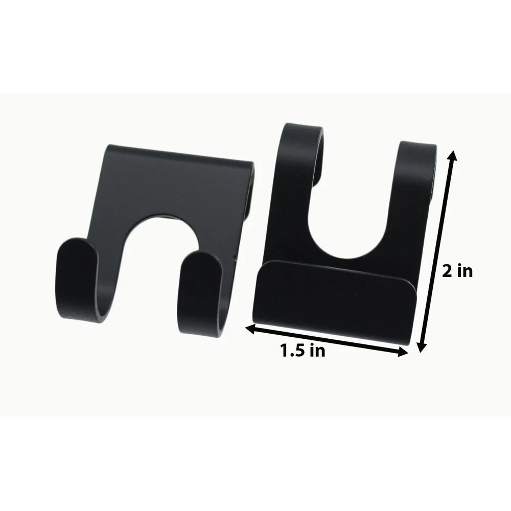 Oedema 5 Pcs Solid Aluminum Alloy Hooks